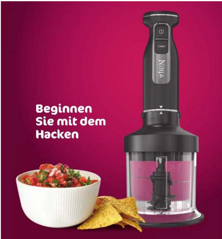NINJA Foodi CI100EU - Tipps zum Mixvorgang: - 1
