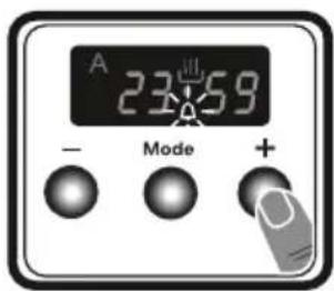 WINIA WKBEU6RC - Audible warning time adjustment - 2