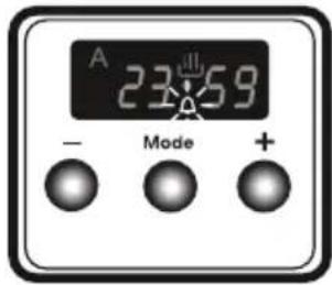 WINIA WKBEU6RC - Audible warning time adjustment - 3