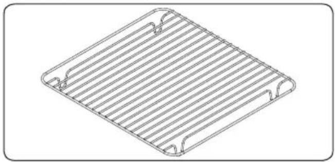 WINIA WKBEU6RC - Draadrooster voor diepe ovenbakplaten - 1