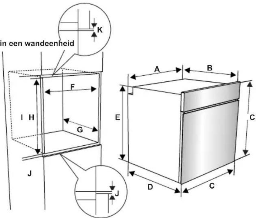 WINIA WKBEU6RC - INSTALLATIE VAN DE OVEN - 2