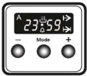 WINIA WKBEU6RC - GEBRUIK VAN DE DIGITALE TIMER - 1