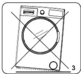 WINIA WVD08T0WW12U51 - Ajustement des pieds/ajustement des logements régibles - 3
