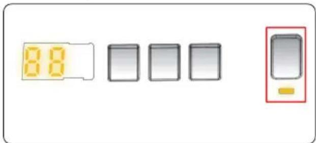 WINIA WVD08T0WW12U51 - Touche départ/pause - 1