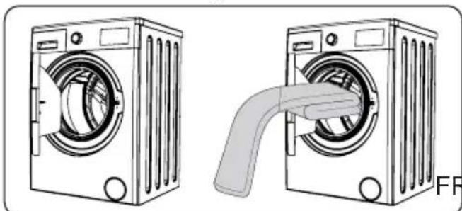 WINIA WVD08T0WW12U51 - Insertion du linge dans la machine - 1