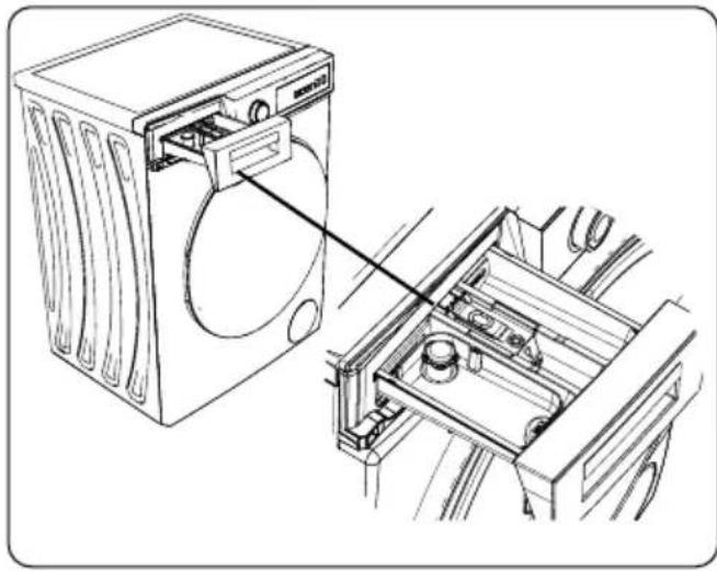 WINIA WVD08T0WW12U51 - Tiroir à produits lessiviels - 1