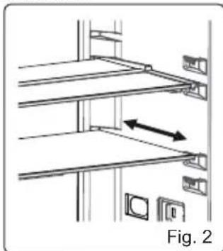 WINIA WRNU355S - Étagère en verre réglable - 2