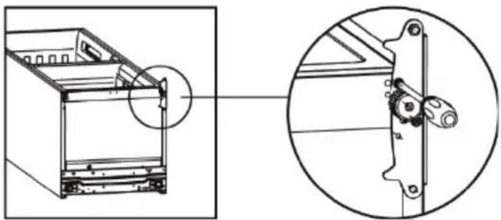 WINIA WRNH32NS - Inversion du sens d'ouverture des portes - 5