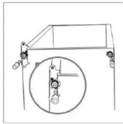 WINIA WFDH25NW - Inversion du sens d'ouverture des portes - 8