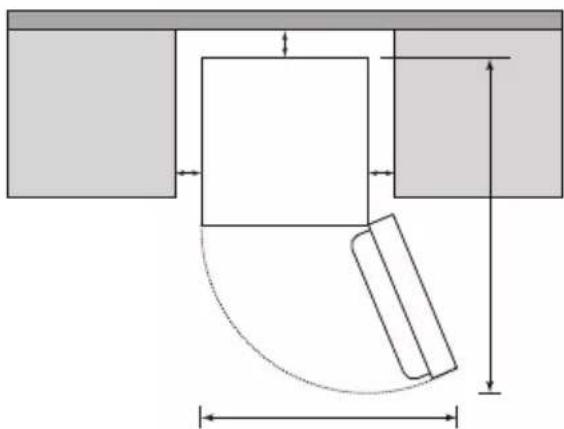 WINIA WFDH25NW - Inversion du sens d'ouverture des portes - 10