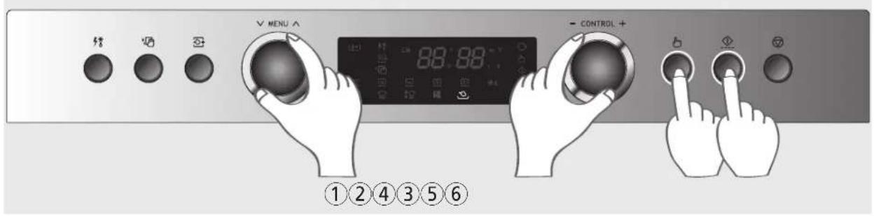 WINIA WKOC1C0KBSTM - Diagramme des menus de cuisson rapide - 2