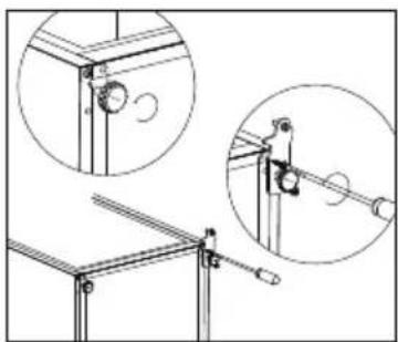 WINIA WRDH27NW - Inversion du sens d'ouverture des portes - 7