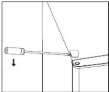 WINIA WRDH27NW - Inversion du sens d'ouverture des portes - 3