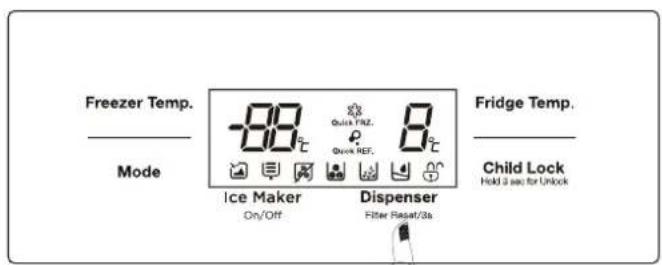 WINIA WFRNM570F2B - 2) Distribution de glace pilée - 1
