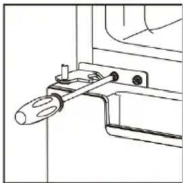 WINIA WRNH295W - Inversion du sens d'ouverture des portes - 8