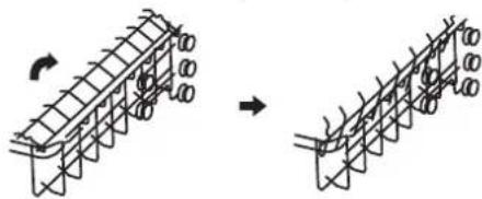 WINIA WMW14M2WW - Rabattre les supports à tasses - 1
