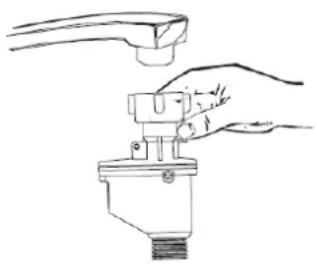 WINIA WMW14M2WW - Comment connecter l'alimentation d'eau avec système de sécurité-qua-stop - 1