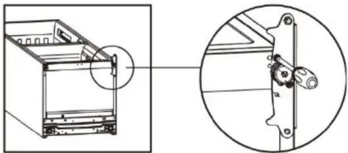WINIA WRNH295S - Inversion du sens d'ouverture des portes - 7