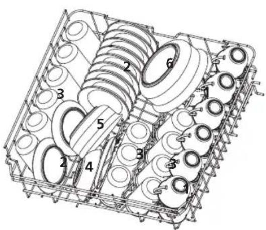 WINIA WMW13M1WW - Panier du haut : - 1