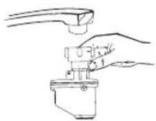 WINIA WMW13M1WW - Raccordement à l'eau froide - 1