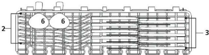WINIA WMW13M1WW - Panier du bas : - 2