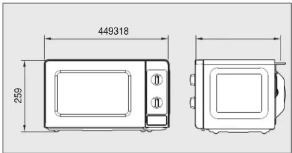 WINIA WKOR6LM07S - Ne pas utiliser le four s'il est plus froid que la température de la pièce. - 1