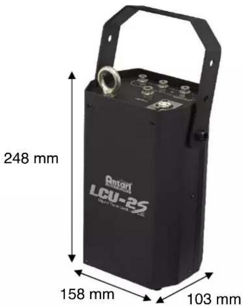 Antari LCU2S - Product Dimensions - 2