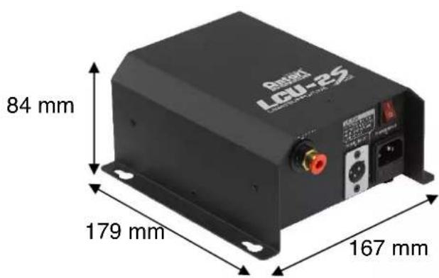 Antari LCU2S - Product Dimensions - 1