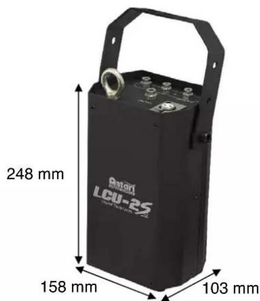 Antari LCU2S - Geräteabmessungen - 2