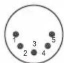 Antari W508 - DMX Connector Pin Assignment - 2