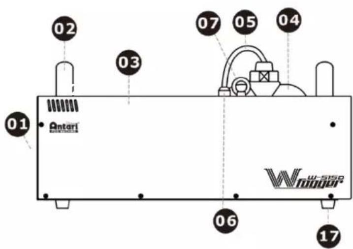 Antari W530D - W-515D External View - 1