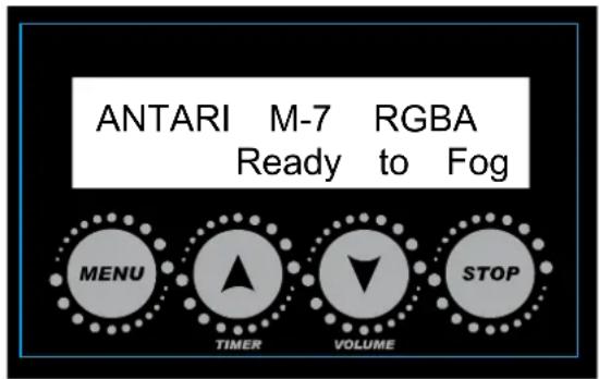 Antari M7X - Bedienfeld - 1