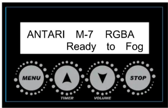 Antari M7X - Control Panel Operation - 1