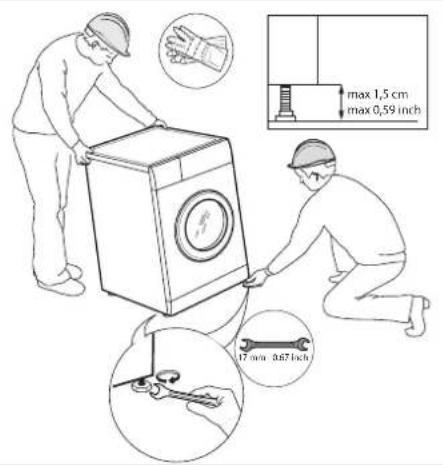 HOTPOINT H6W045WBFR - Voupez telecharger les consignes d'hygiene et de securite, la FICHE produit et les donneesenergetiques en: - 5
