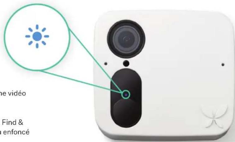 Ooma SmartCam - Voyants d'état de la smart cam d'ooma - 1