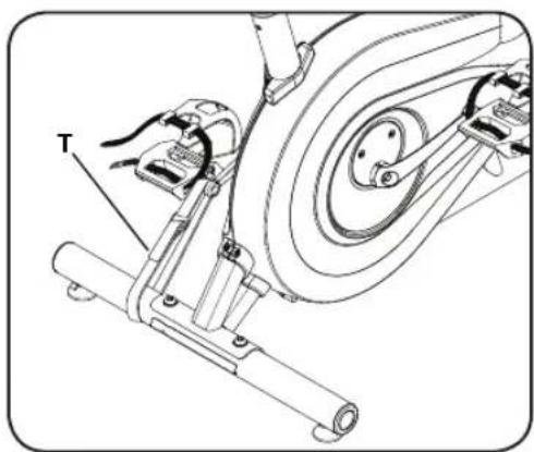 Schwinn AD2i - ضبط استقرار الجهاز - 2