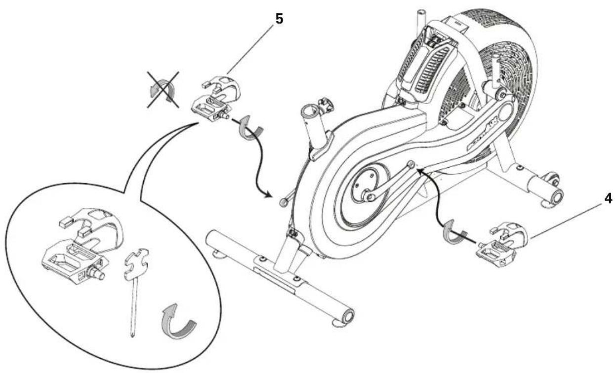 Schwinn AD2i - رقعات السلامات التجذيرية والرقم المسلسل - 15