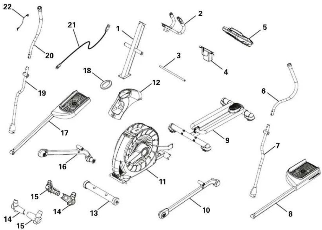 Schwinn 470i - Conseils de base pour l'assemblage - 2