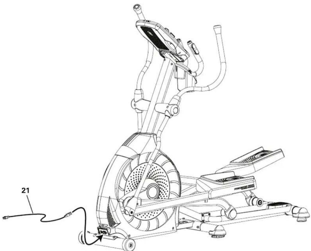 Schwinn 470i - Connectez les câbles et arrimez la console au châssis - 2