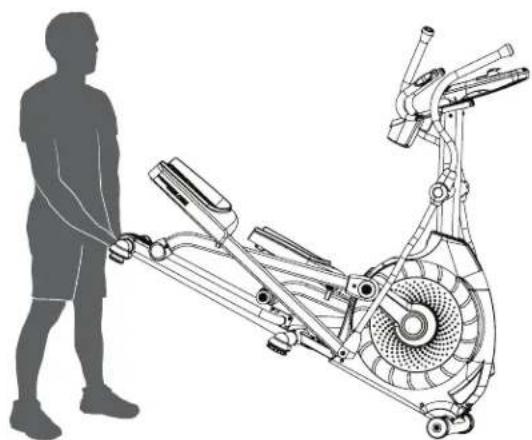 Schwinn 470i - Déplacement de la machine - 1
