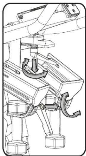 Schwinn 800IC - Ajustement/réglage du guidon - 2