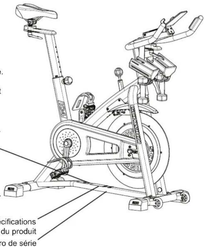Schwinn 800IC - Avertissement : - 1