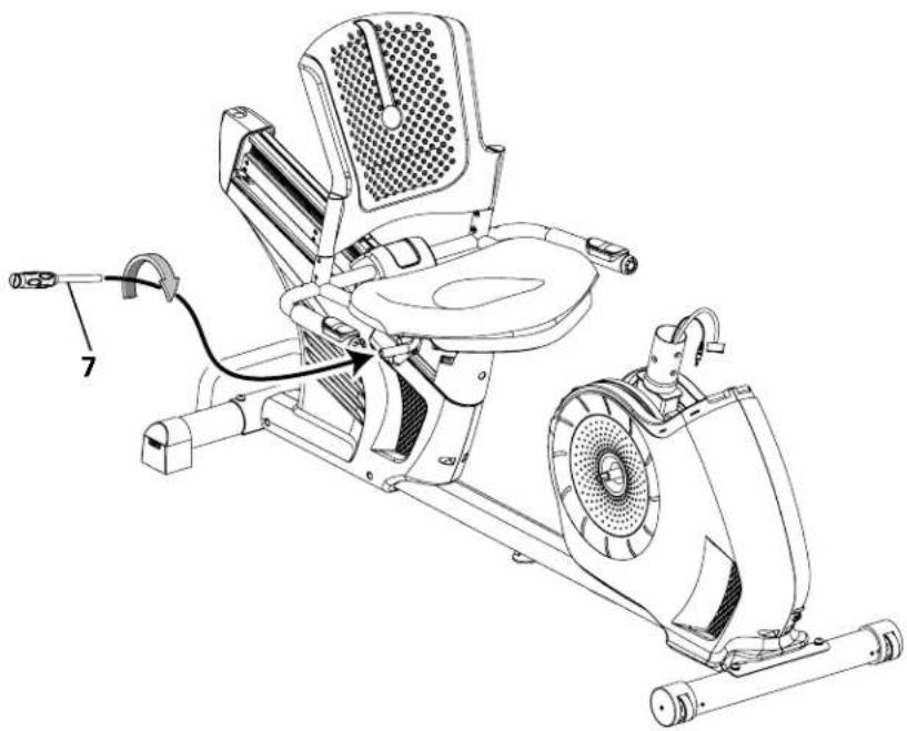 Schwinn 570R - Arrimage du cache au cadre - 2