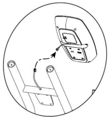 Schwinn AD6 - Conecte el cable y acople la consola - 1
