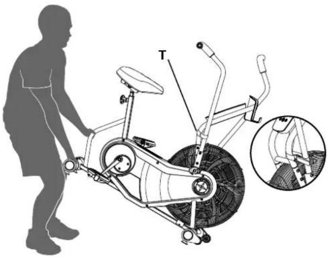 Schwinn AD6 - Moving the Machine - 2