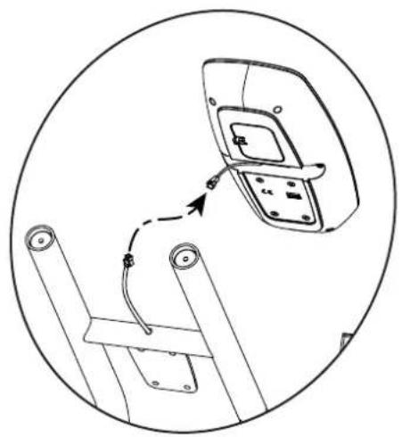 Schwinn AD6 - Branchez le câble et fixez la console - 1
