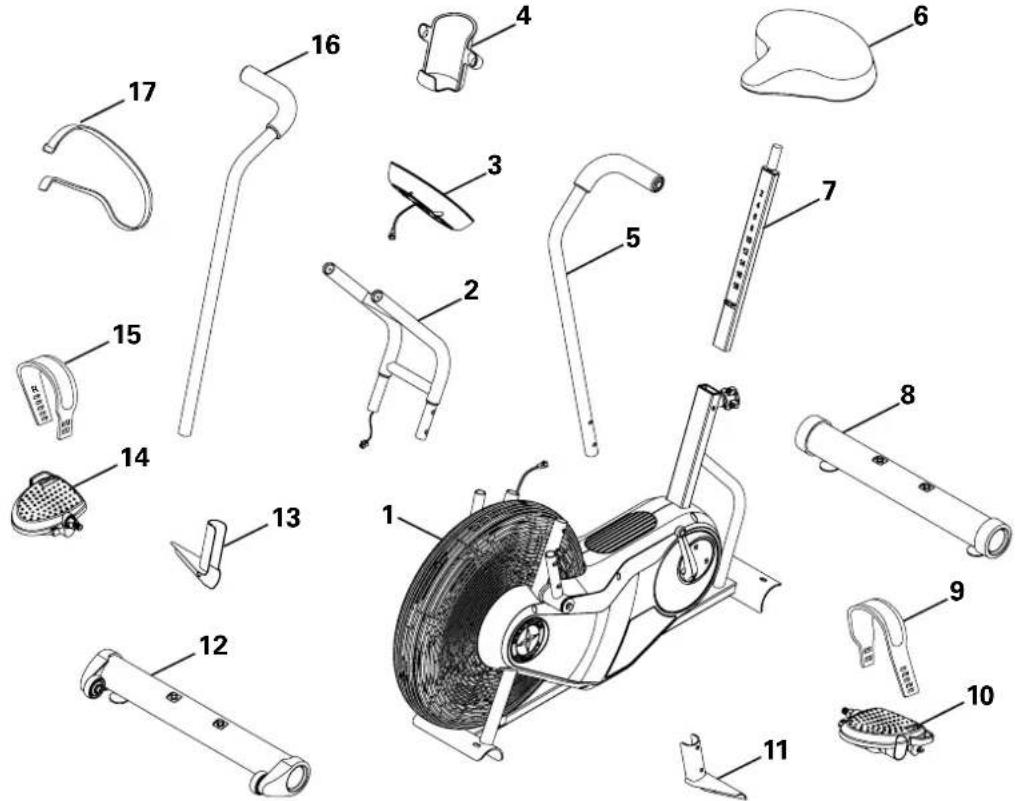 Schwinn AD6 - ESPECIFICACIONES TECNICAS - 3