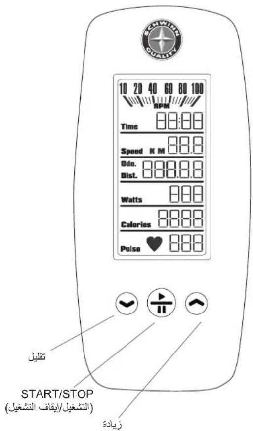 Schwinn AD6 - Treino com inicio=rápido - 1