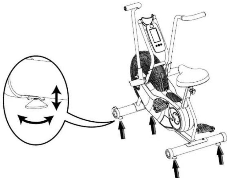 Schwinn AD6 - Niveau de l'appareil - 1