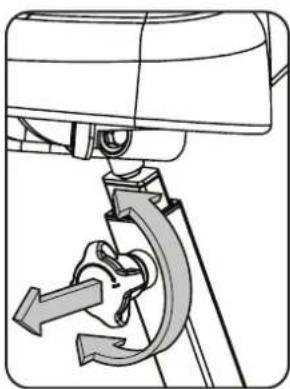 Schwinn AD6 - 腳部位置/踏板帶調整 - 2